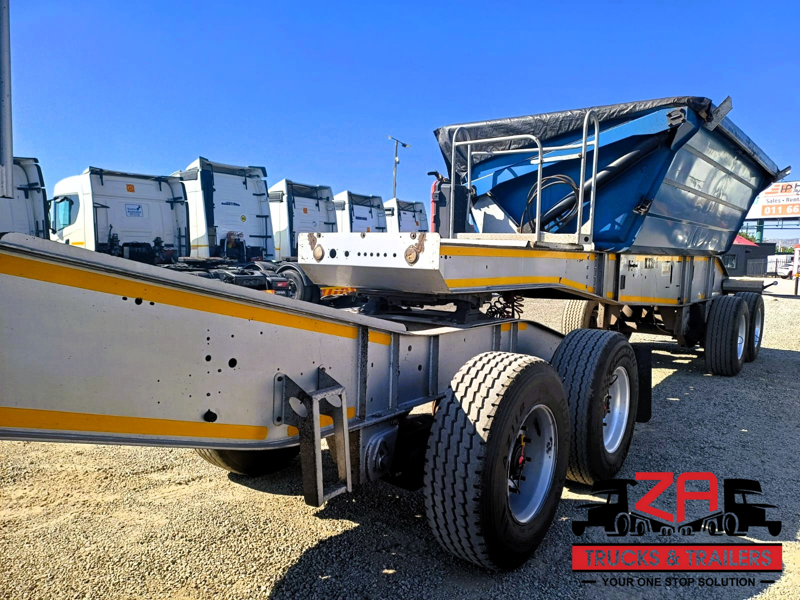 2021 LEADER 20 CUBE SIDE TIPPER TRAILER #53347